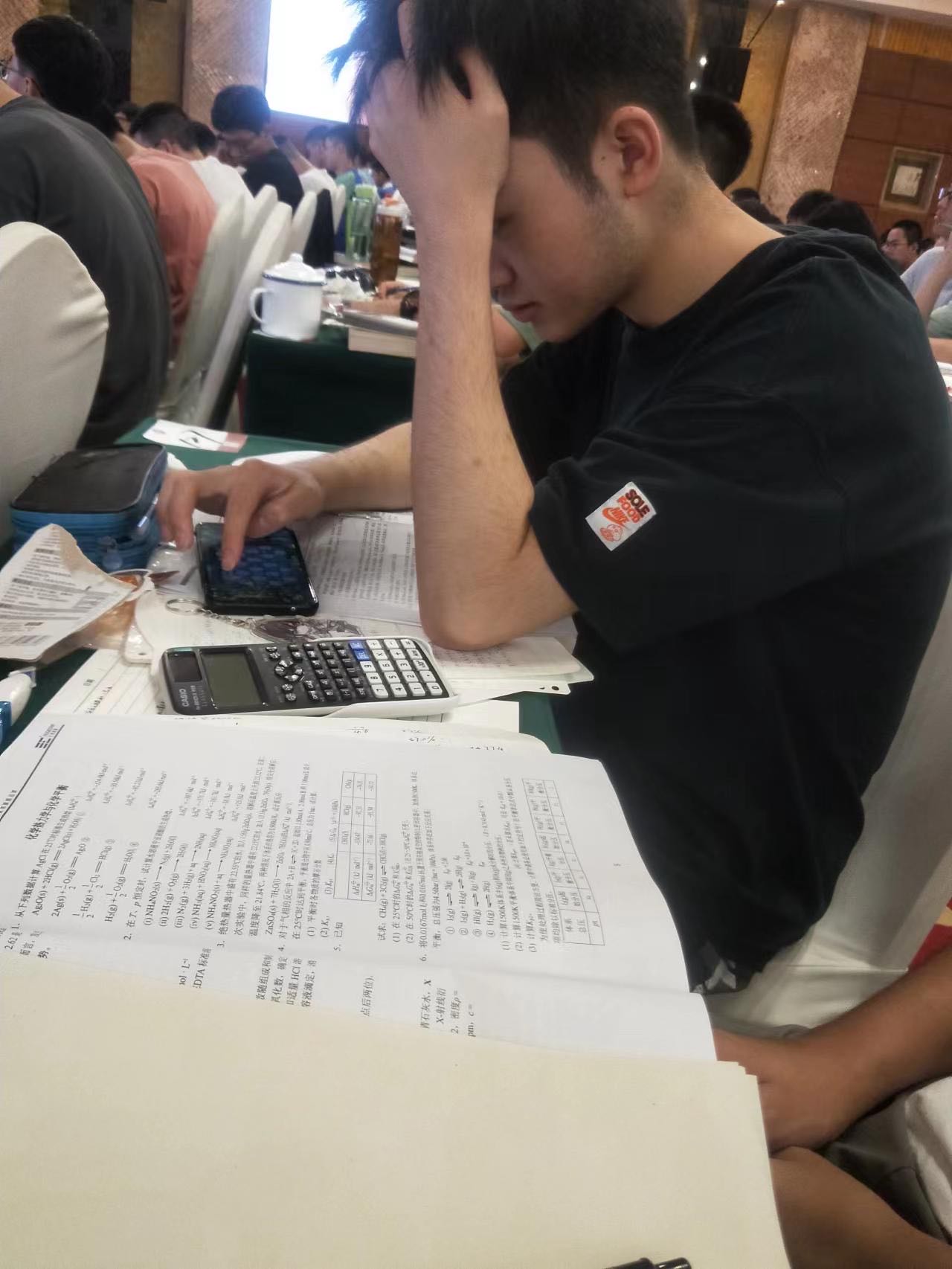 张乙禾,外培期间